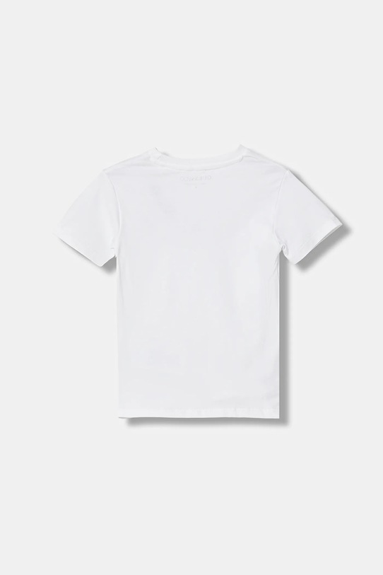 Guess t-shirt bawełniany dziecięcy N6RI25.I3Z14.PPY2 biały SS26