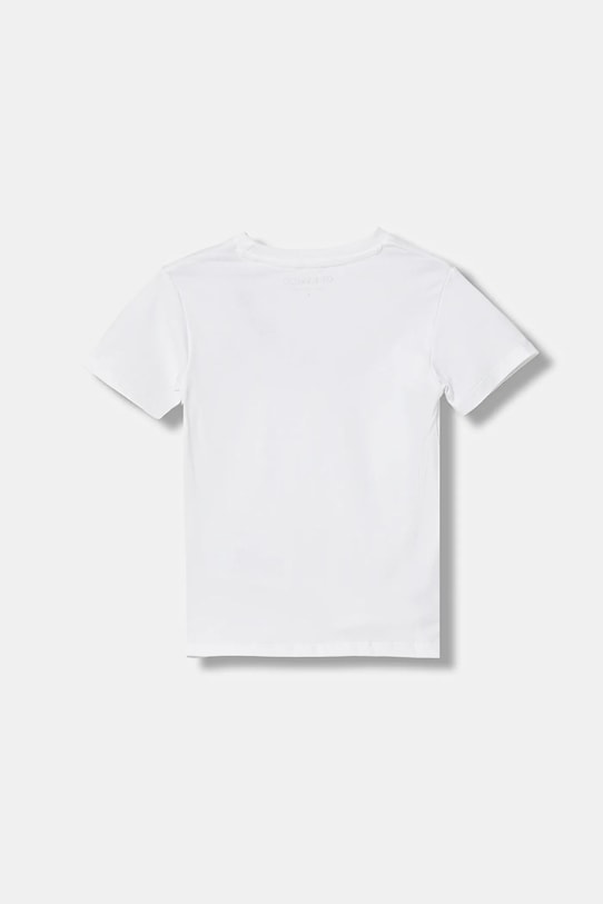Guess t-shirt bawełniany dziecięcy N6RI25.I3Z14.PPY2 biały SS26