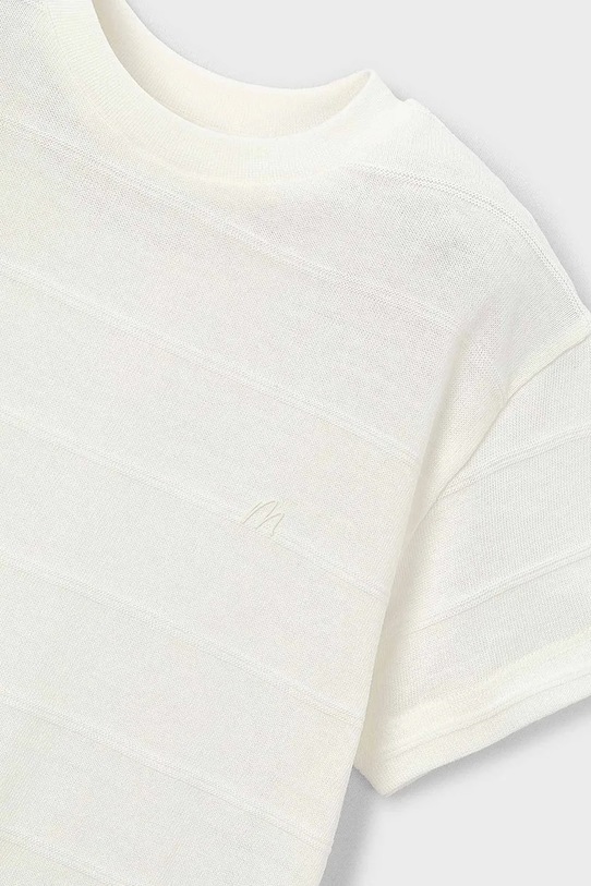 Mayoral t-shirt dziecięcy beżowy 3061.5C.Mini.PPY2