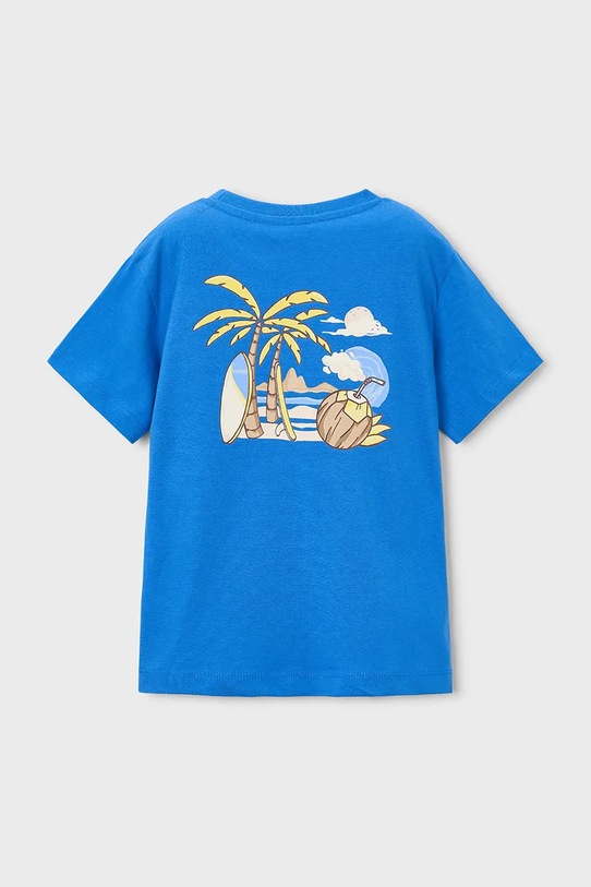 Chłopiec Mayoral t-shirt bawełniany dziecięcy 2-pack 3063.5D.Mini.PPY2 niebieski