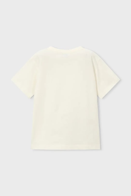 Αγορίστικα Παιδικό βαμβακερό μπλουζάκι Mayoral 3065.5E.Mini.PPY2 μπεζ