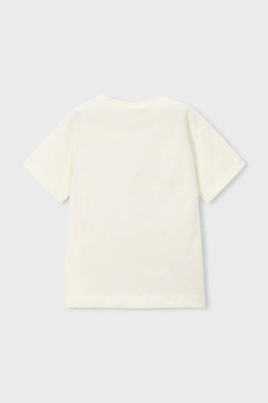 Αγορίστικα Παιδικό βαμβακερό μπλουζάκι Mayoral 3069.5F.Mini.PPY2 μπεζ