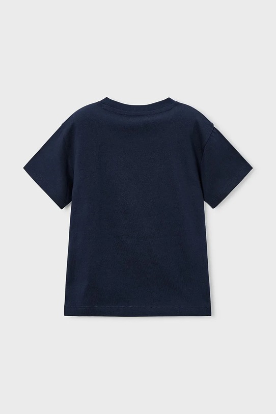 Chłopiec Mayoral t-shirt bawełniany dziecięcy 3072.5G.Mini.PPY2 granatowy