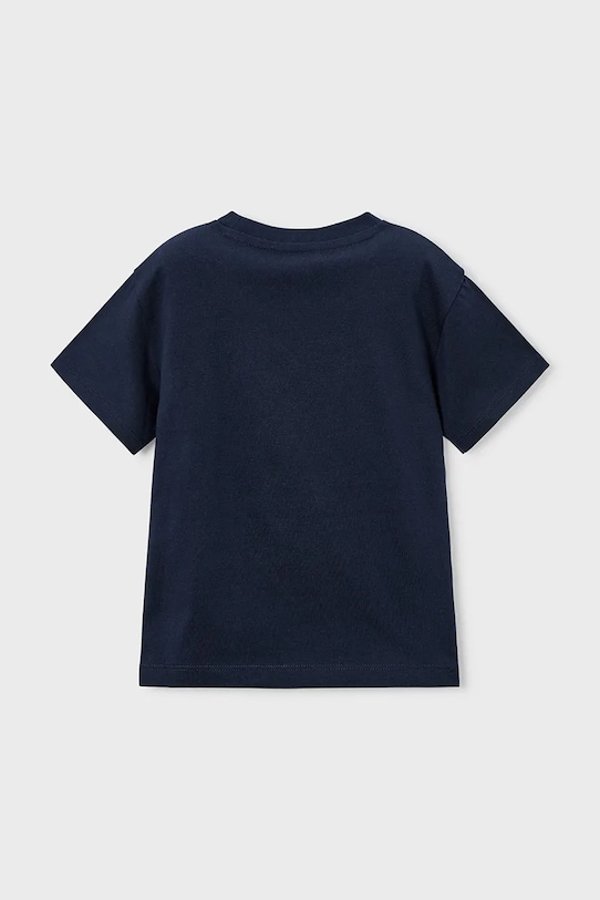 Chłopiec Mayoral t-shirt bawełniany dziecięcy 3072.5G.Mini.PPY2 granatowy