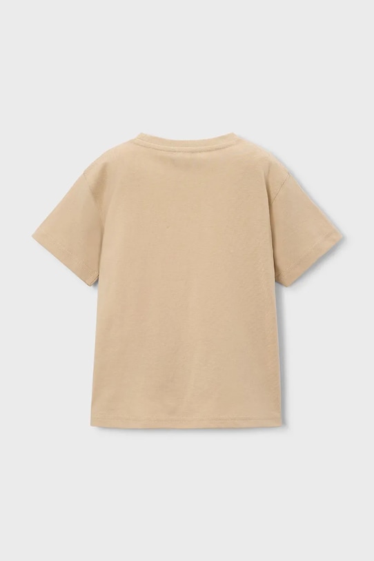 Mayoral t-shirt in cotone per bambini 3075.5G.Mini.PPY2 beige SS26