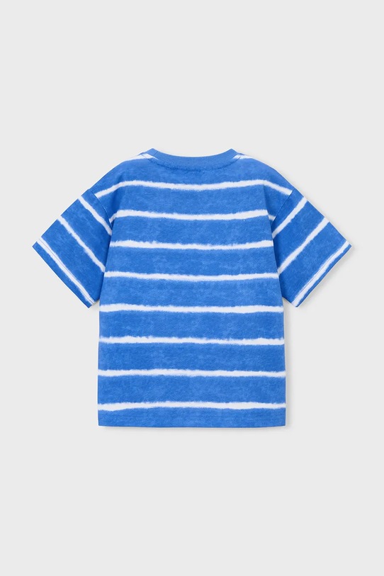 Chłopiec Mayoral t-shirt bawełniany dziecięcy 3082.5J.Mini.PPY2 niebieski