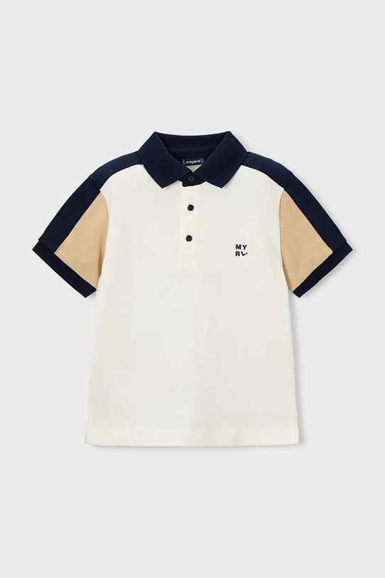 Mayoral polo dziecięce 3109.5G.Mini.PPY2 beżowy SS26