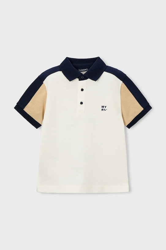 Παιδικό πουκάμισο πόλο Mayoral 3109.5G.Mini.PPY2 μπεζ SS26