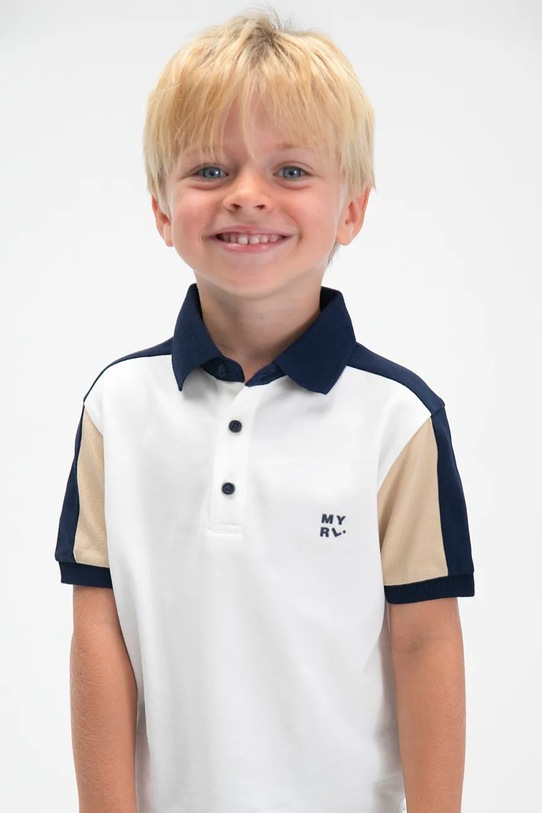 Mayoral polo dziecięce 3109.5G.Mini.PPY2 beżowy
