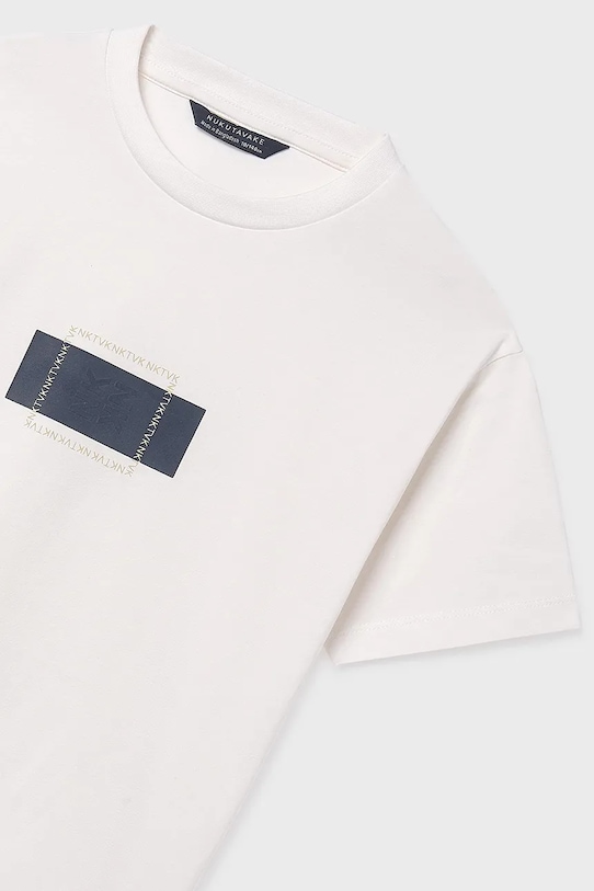 Παιδικό μπλουζάκι Mayoral λευκό 6028.7A.Junior.PPY2