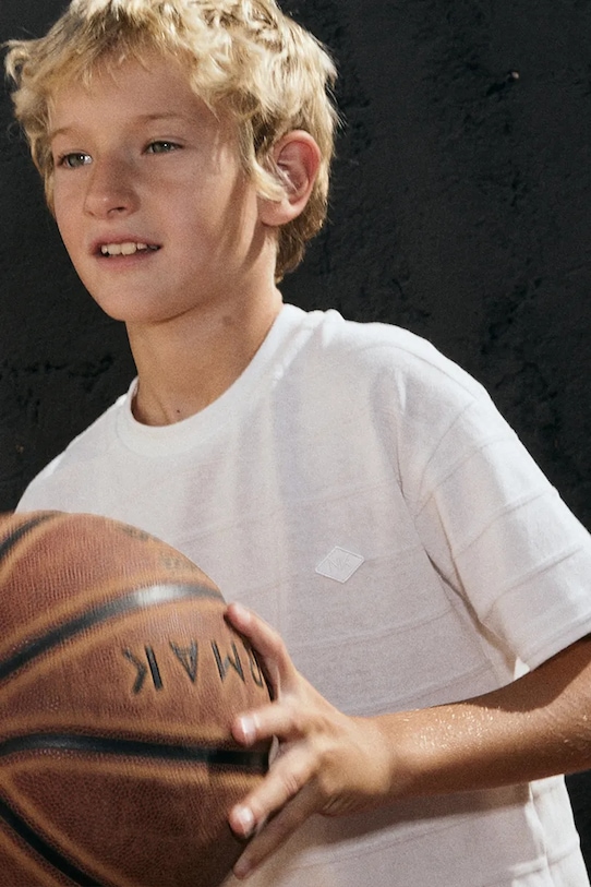 Παιδικό μπλουζάκι Mayoral 6029.7B.Junior.PPY2 λευκό