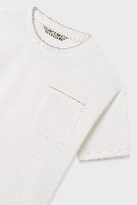 Παιδικό μπλουζάκι Mayoral λευκό 6030.7B.Junior.PPY2