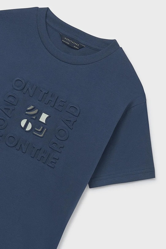 Chłopiec Mayoral t-shirt bawełniany dziecięcy 6031.7C.Junior.PPY2 granatowy