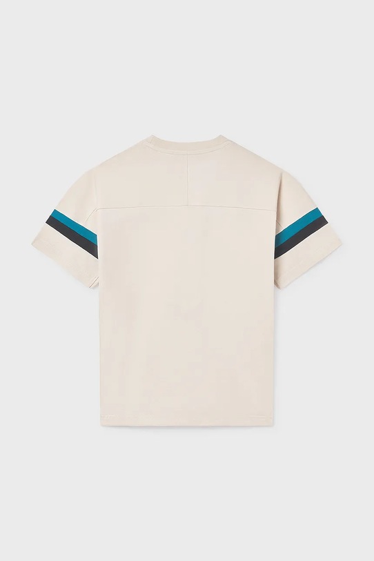Chłopiec Mayoral t-shirt bawełniany dziecięcy 6032.7D.Junior.PPY2 beżowy