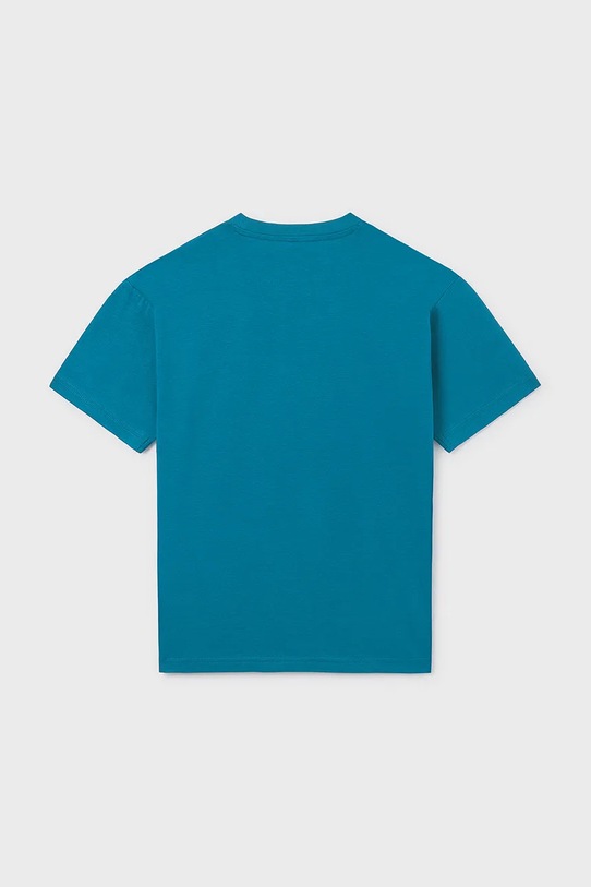 Αγορίστικα Παιδικό βαμβακερό μπλουζάκι Mayoral 6034.7E.Junior.PPY2 τιρκουάζ