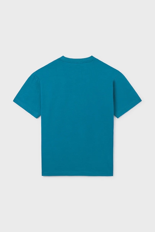 Αγορίστικα Παιδικό βαμβακερό μπλουζάκι Mayoral 6034.7E.Junior.PPY2 τιρκουάζ