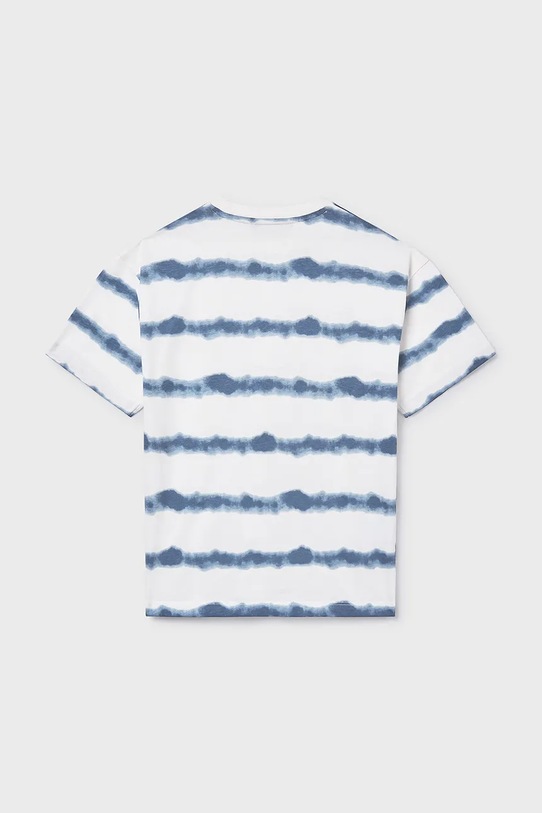 Chłopiec Mayoral t-shirt bawełniany dziecięcy 6039.7G.Junior.PPY2 biały