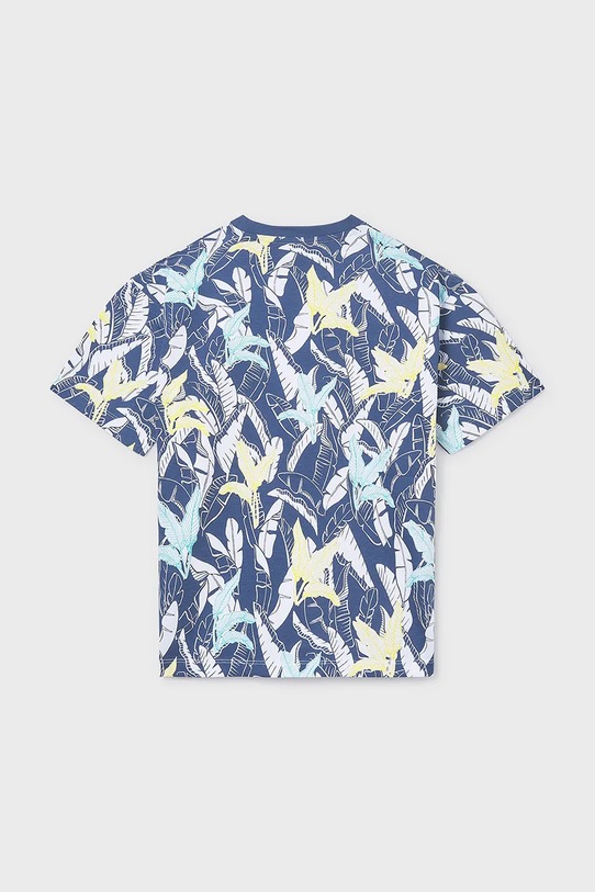 Chłopiec Mayoral t-shirt bawełniany dziecięcy 6039.7G.Junior.PPY2 niebieski