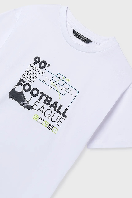 Chłopiec Mayoral t-shirt bawełniany dziecięcy 2-pack 6040.7G.Junior.PPY2 czarny