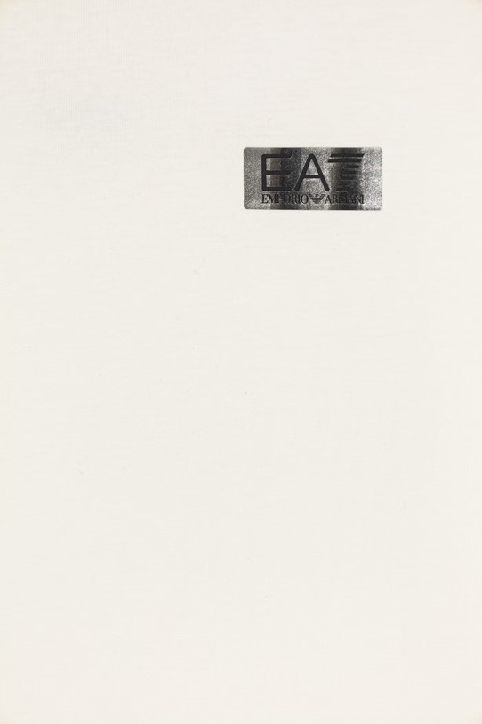 Chłopiec EA7 Emporio Armani t-shirt dziecięcy 7B000312.AF10373 beżowy