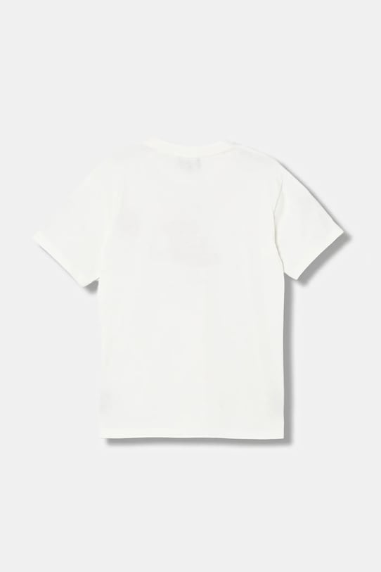 Emporio Armani t-shirt bawełniany dziecięcy EB001344.AF14503 biały SS26