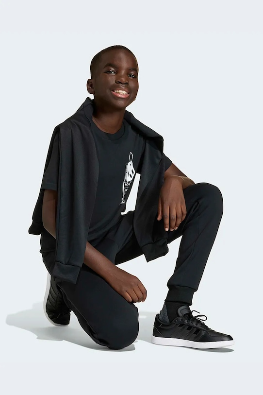 Дитяча бавовняна футболка adidas Performance MESSI KB9476