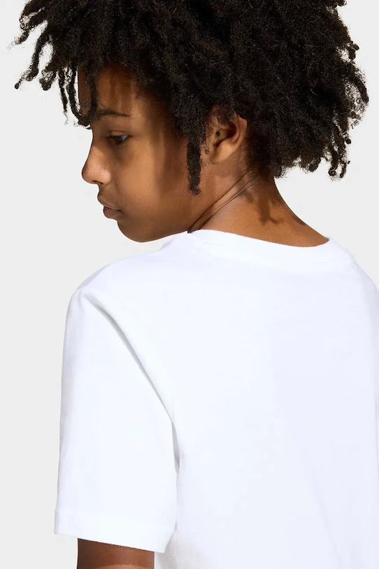 Παιδικό βαμβακερό μπλουζάκι adidas Performance MESSI KB9472