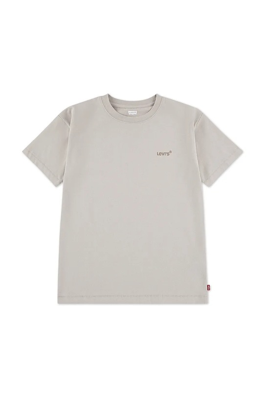 Levi's t-shirt dziecięcy RED TAB VINTAGE TEE 9EP595 beżowy SS26