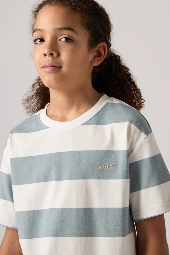 Levi's t-shirt dziecięcy BIG STRIPE TEE 9EP864
