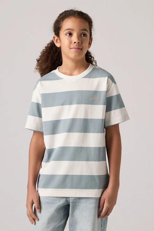 Levi's t-shirt dziecięcy BIG STRIPE TEE 9EP864