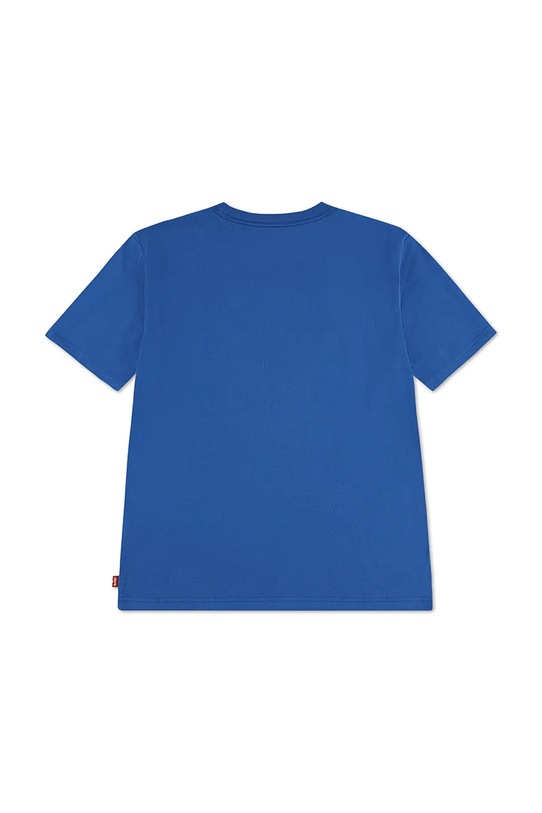 Levi's t-shirt dziecięcy BATWING SLICE TEE 8ER094 niebieski SS26