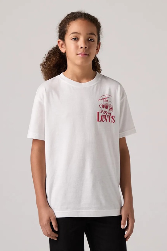 Levi's t-shirt dziecięcy BURGER MEAL TEE 9ER096