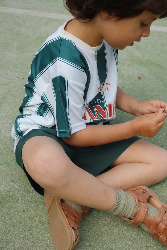 Konges Sløjd t-shirt treningowy dziecięcy ACT TEE GRS KS104623.PPY2 zielony