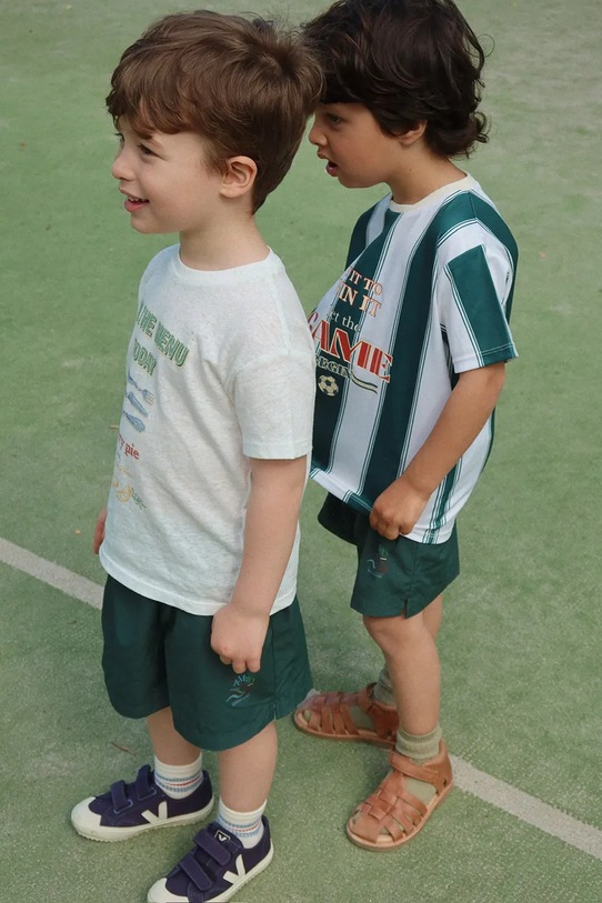 Konges Sløjd t-shirt treningowy dziecięcy ACT TEE GRS KS104623.PPY2