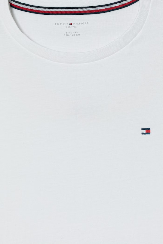 Tommy Hilfiger t-shirt bawełniany dziecięcy 2-pack UB0UB00310.PPY2 biały