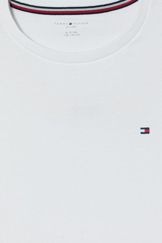Tommy Hilfiger t-shirt bawełniany dziecięcy 2-pack UB0UB00310.PPY2 biały