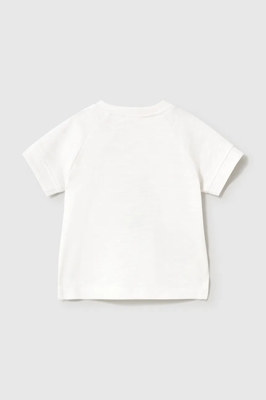 Chłopiec Mayoral Newborn t-shirt bawełniany niemowlęcy 2-pack 1074.1P.Newborn.PPY2 biały