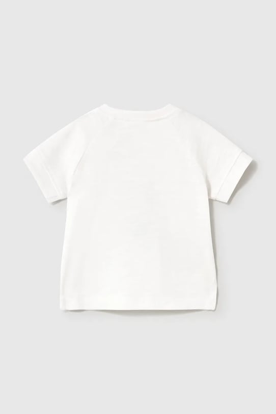 Băieți Mayoral Newborn tricou din bumbac pentru bebeluși 2-pack 1074.1P.Newborn.PPY2 alb