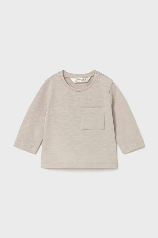 Лонгслив для младенцев Mayoral Newborn с эластаном бежевый 1075.1L.Newborn.PPY2