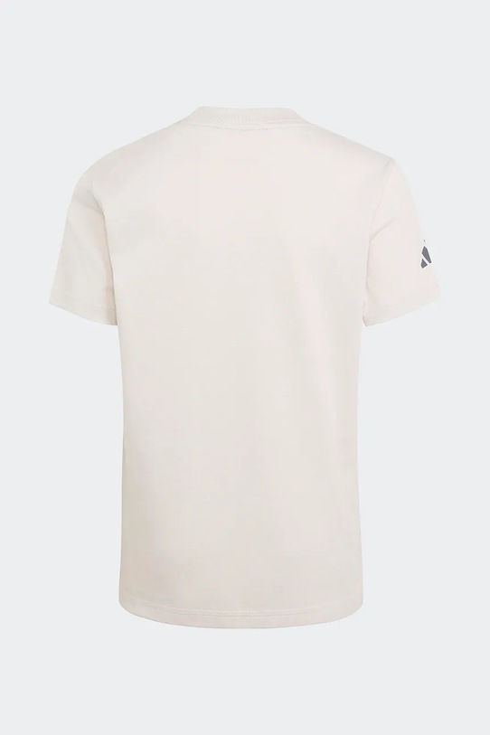 adidas Performance t-shirt dziecięcy bawełniany AUDI KF0909 beżowy SS26
