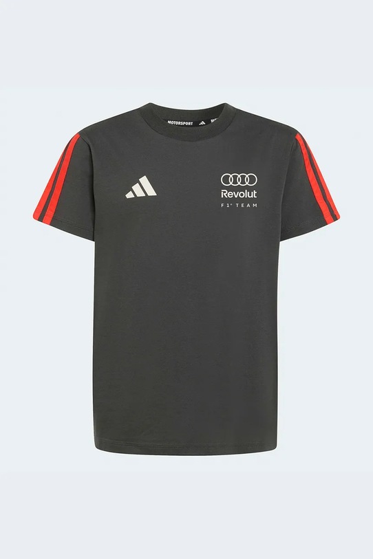 adidas Performance t-shirt da uomo in cotone AUDI nero KE6781