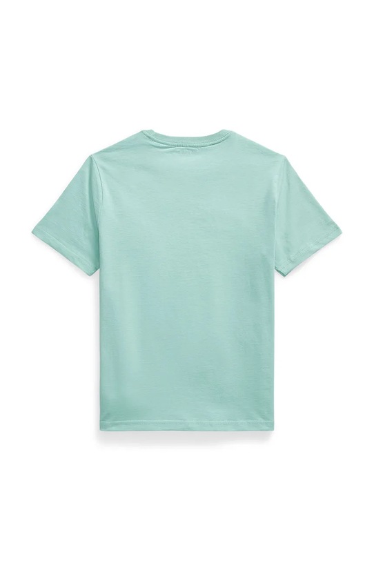 Polo Ralph Lauren t-shirt bawełniany dziecięcy 323832904506 turkusowy SS26