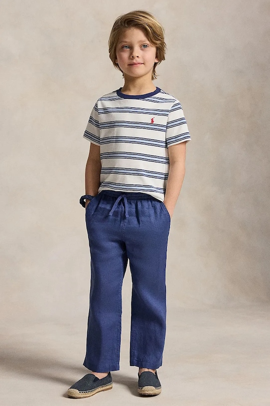 Polo Ralph Lauren t-shirt basic dziecięcy bawełniany biały 322A12297001