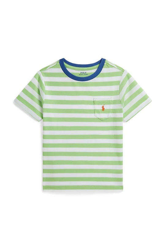 Polo Ralph Lauren majica za djecu od pamuka 322B13586002 zelena SS26
