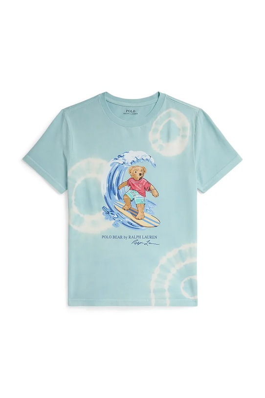 Polo Ralph Lauren t-shirt παιδικό βαμβακερό μπλε 323B13595001