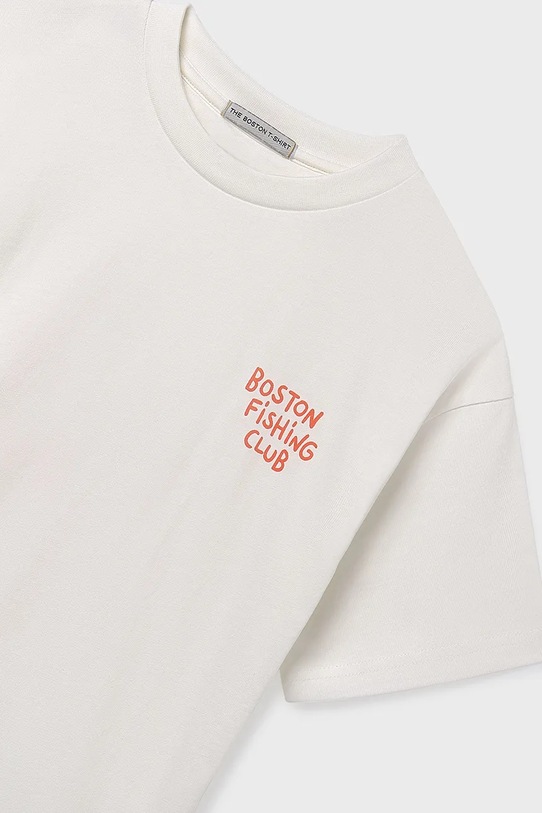 Αγορίστικα Παιδικό βαμβακερό μπλουζάκι Mayoral 6042.7H.Boston.PPY2 μπεζ