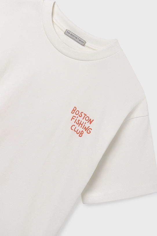 Αγορίστικα Παιδικό βαμβακερό μπλουζάκι Mayoral 6042.7H.Boston.PPY2 μπεζ