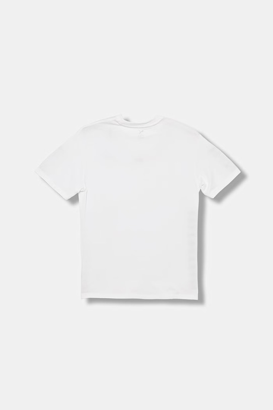 Puma t-shirt bawełniany dziecięcy ESS Small No. 1 Logo 684920 biały SS26