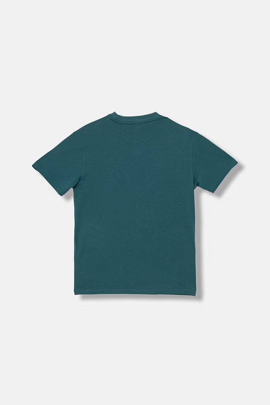 Puma t-shirt bawełniany dziecięcy ESS Small No. 1 Logo 684920 turkusowy SS26