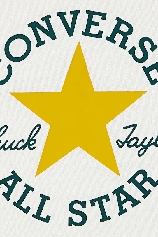 Chłopiec Converse t-shirt dziecięcy 9CD483.PPY2 beżowy